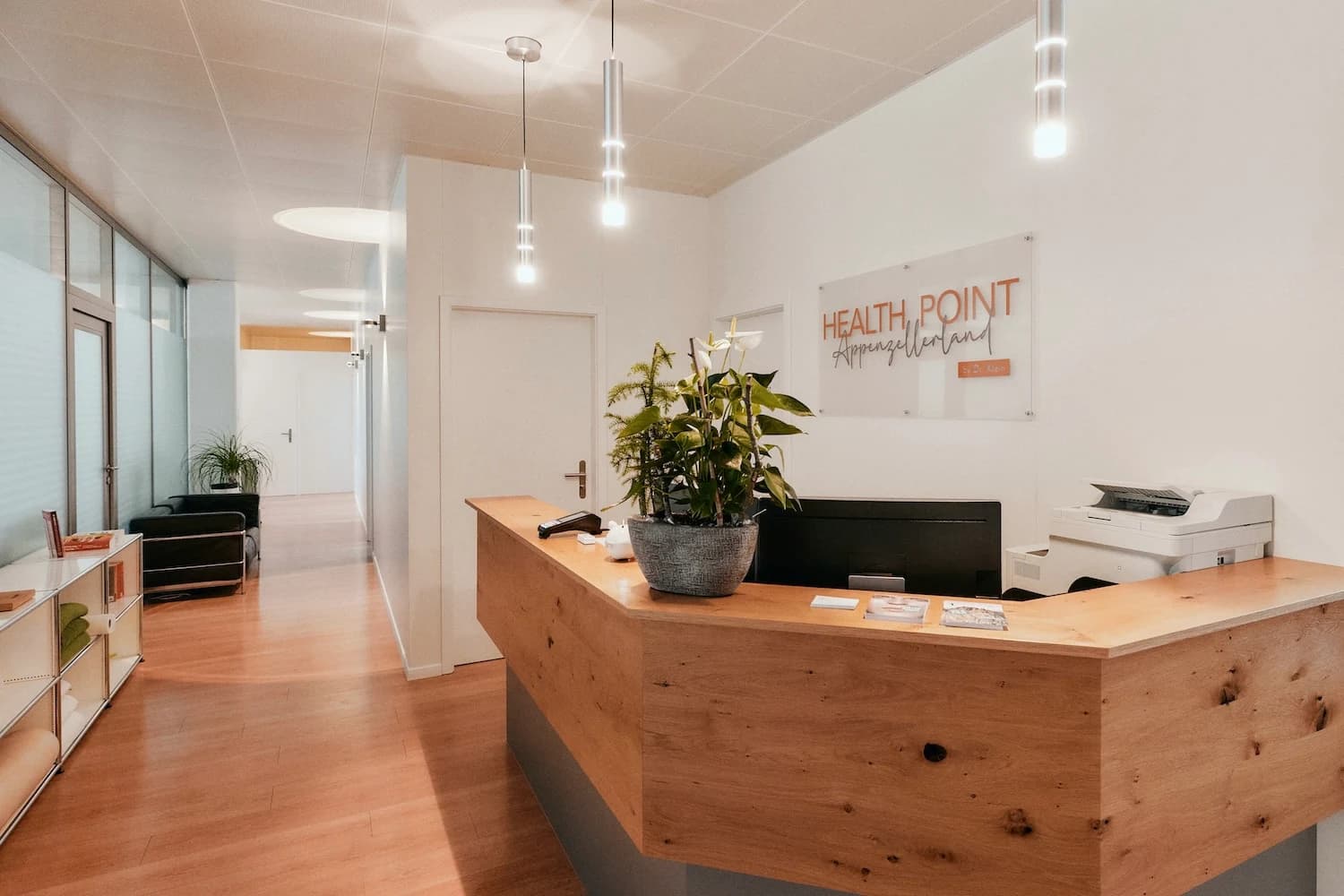Recepción de Health Point Appenzellerland
