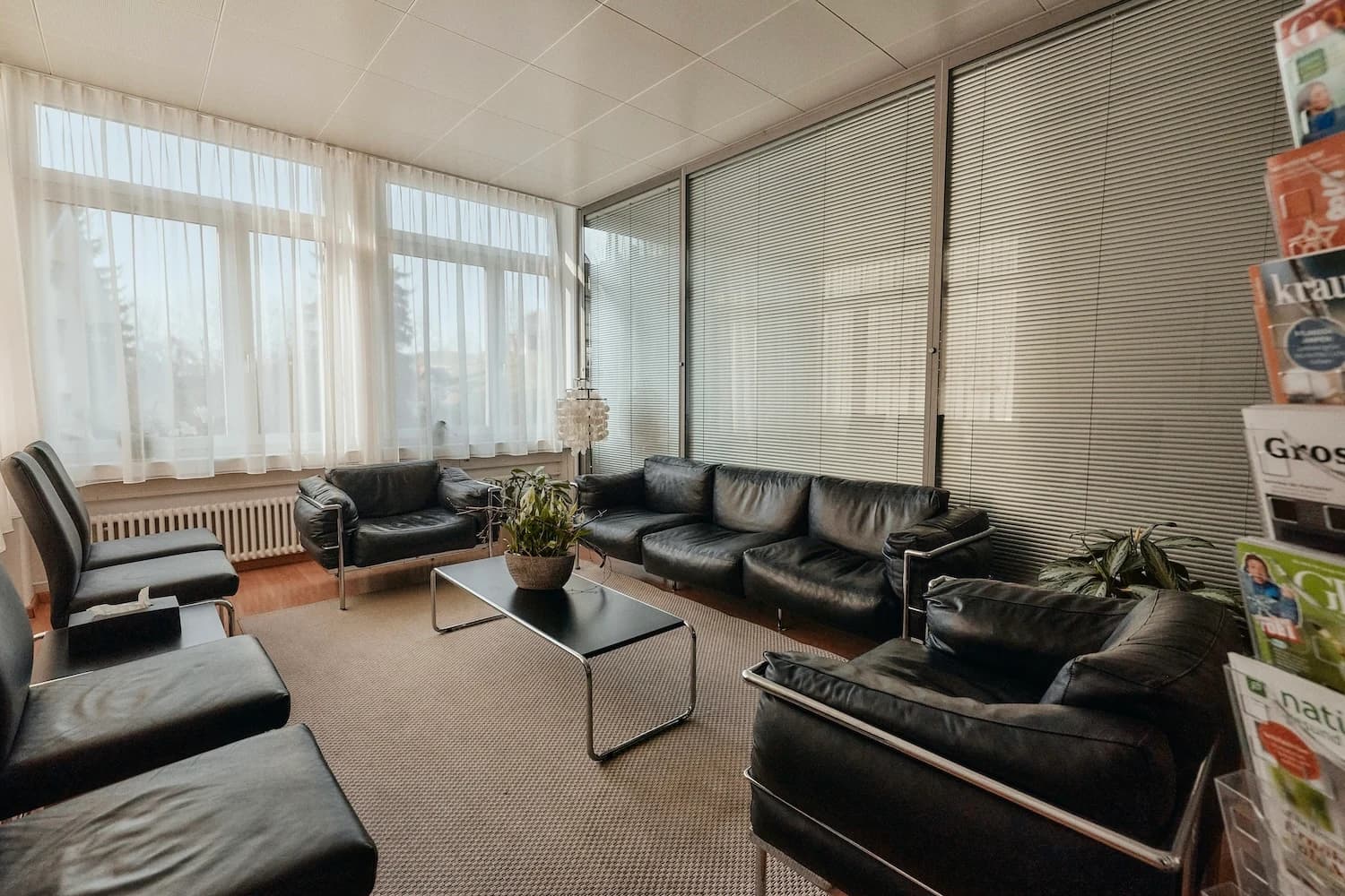 Sala de espera de la consulta