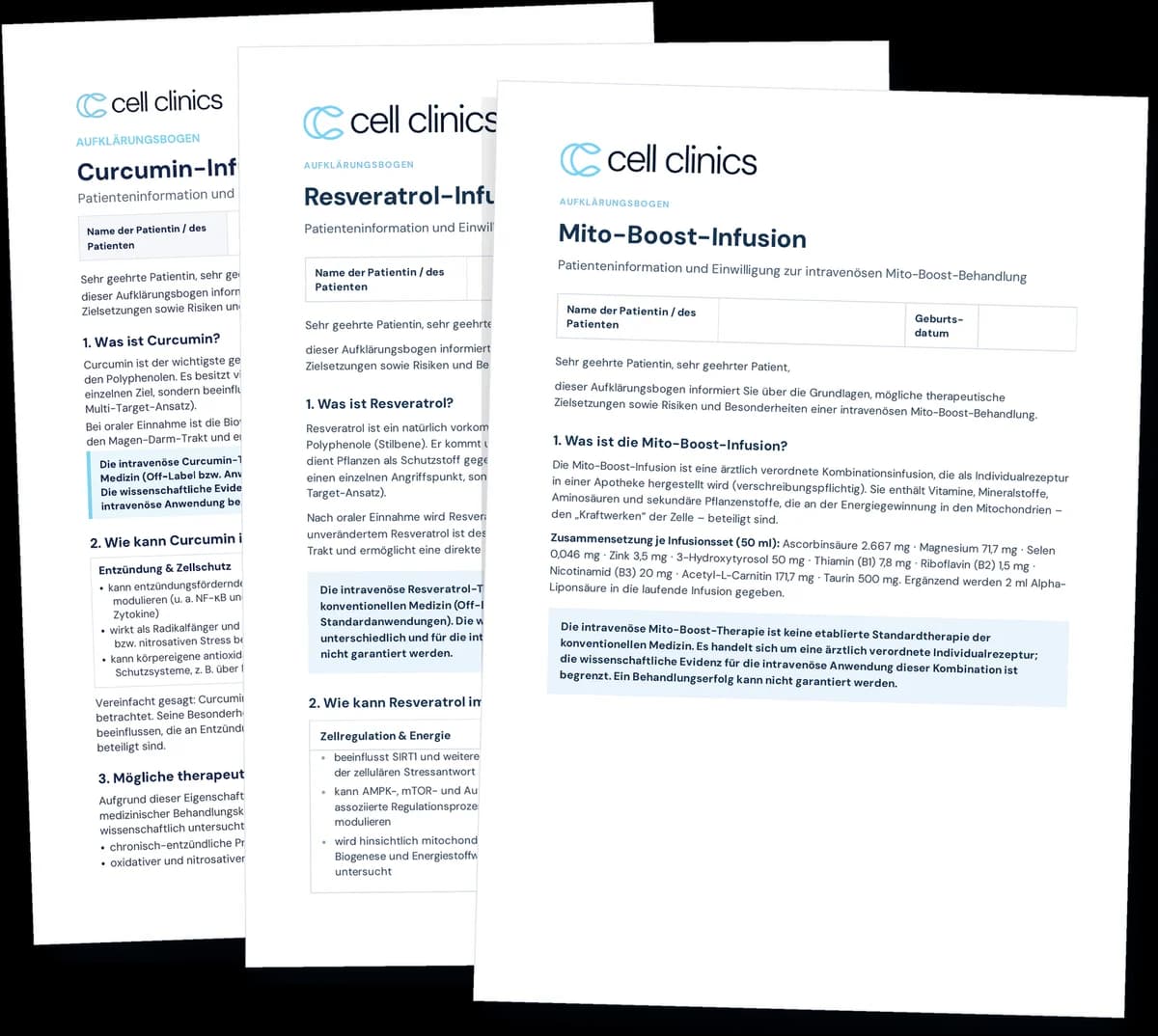 Patient information & consent