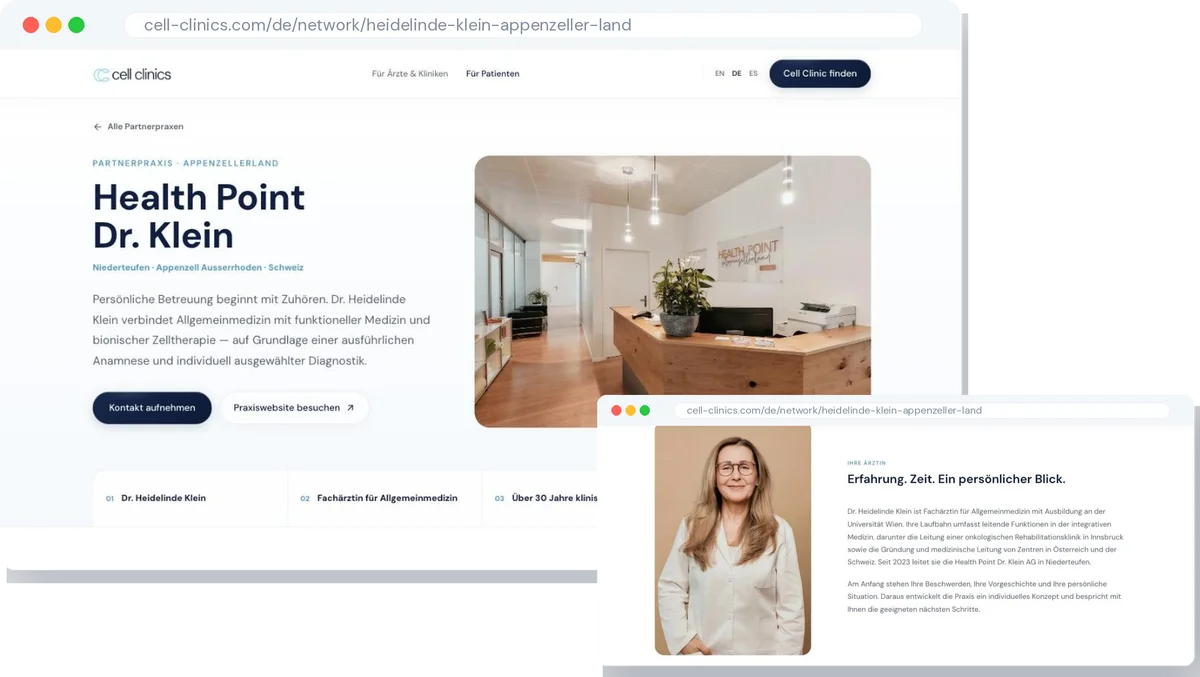 Your practice in the network