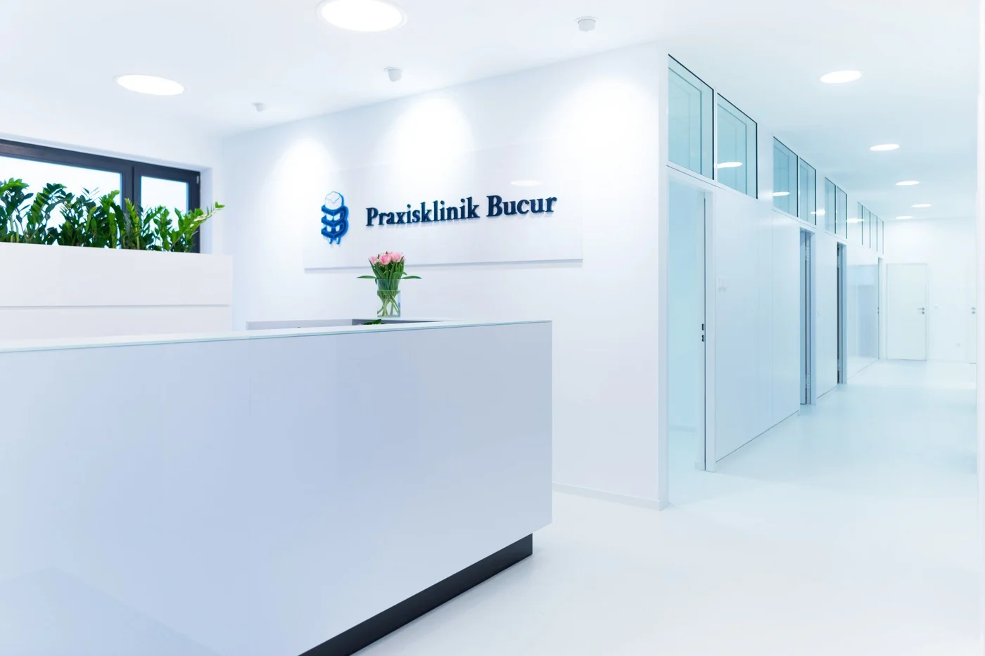 Reception at Praxisklinik Bucur